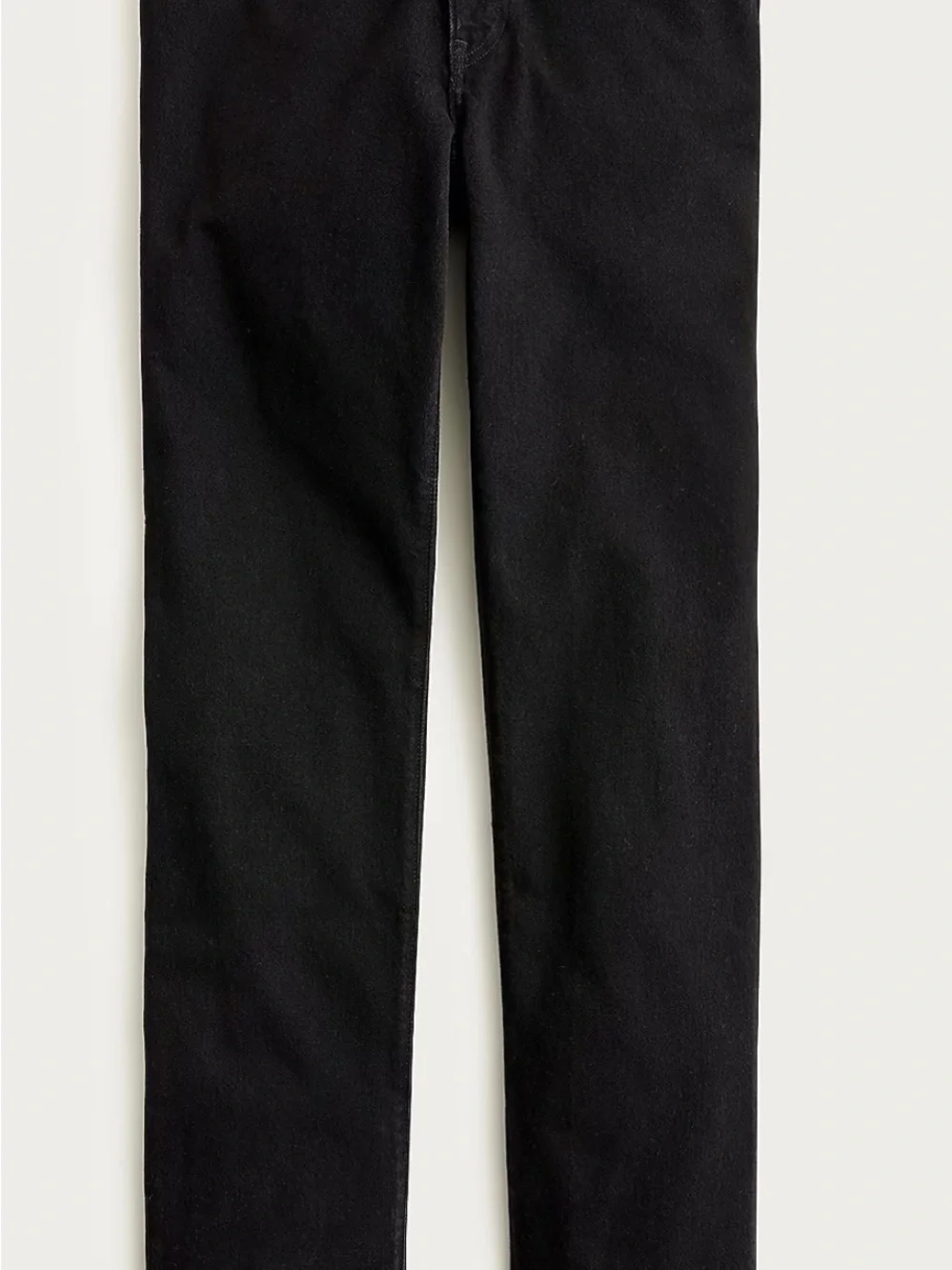 J.Crew Men's Classic Straight Jeans in Black Rinse.